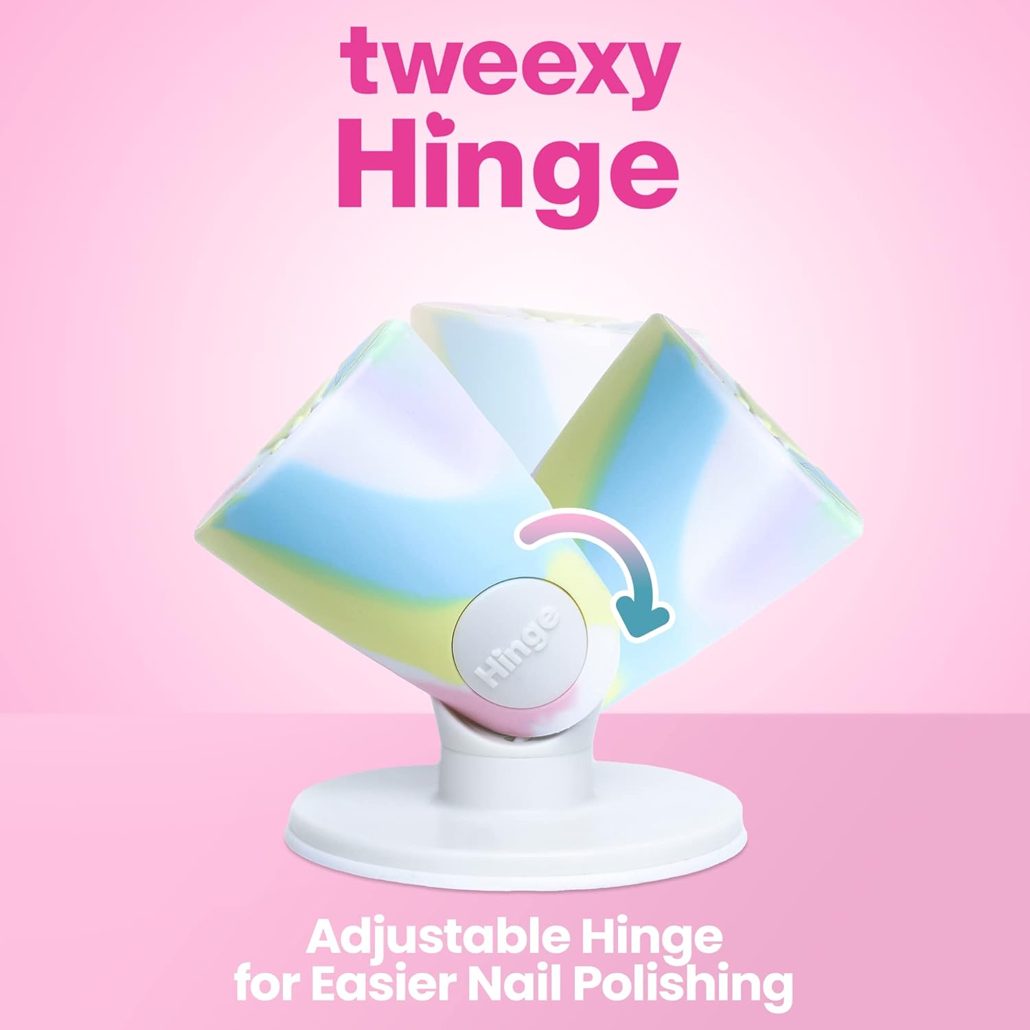 Tweexy Hinge Untippable Nail Polish Bottle Holder