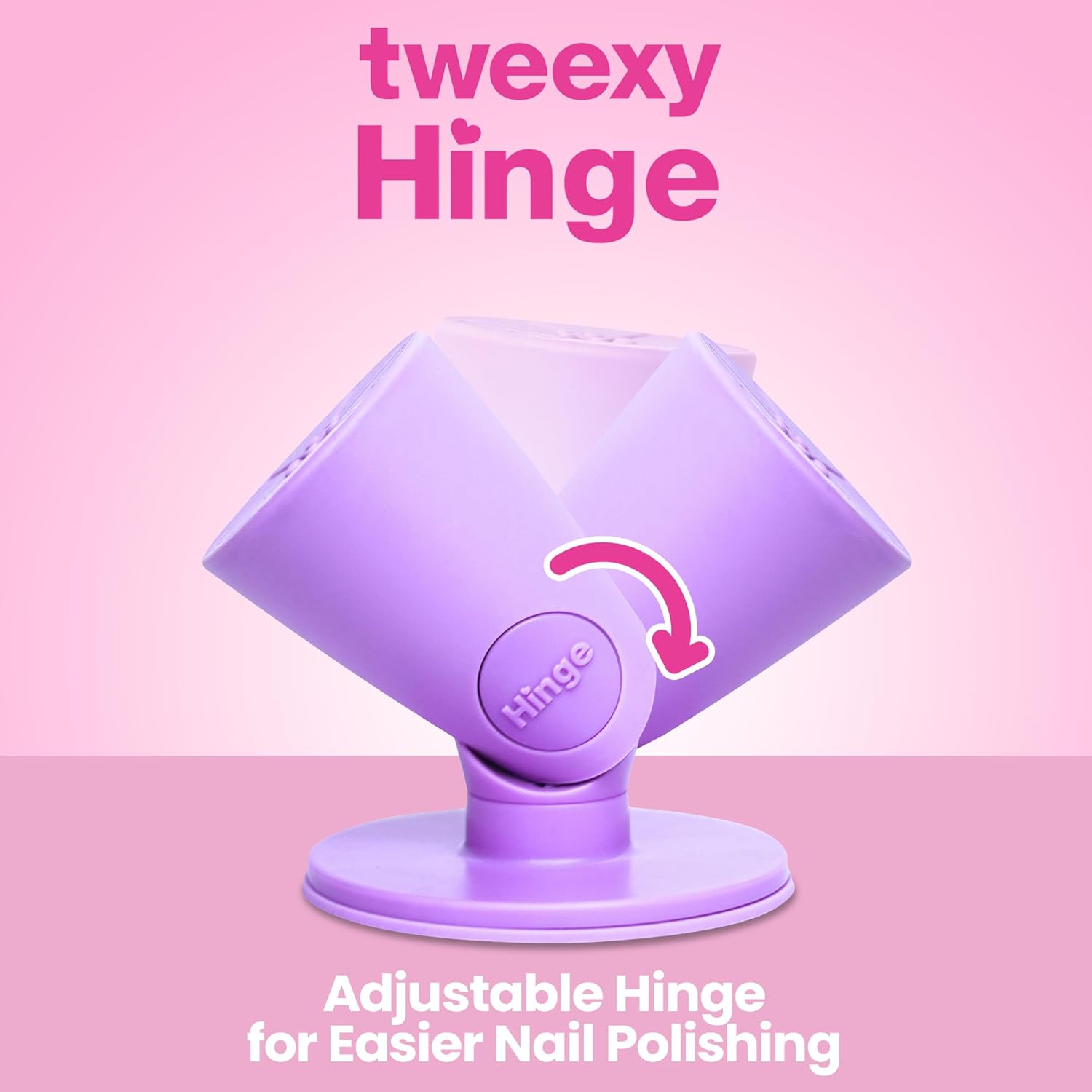 Tweexy Hinge Untippable Nail Polish Bottle Holder