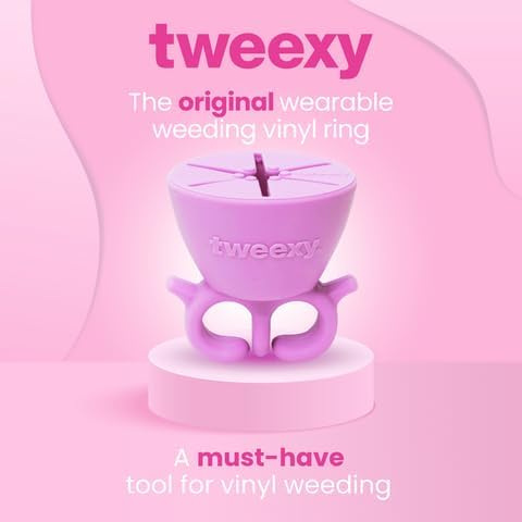 Tweexy Craft Vinyl Weeding Scrap Collector Ring