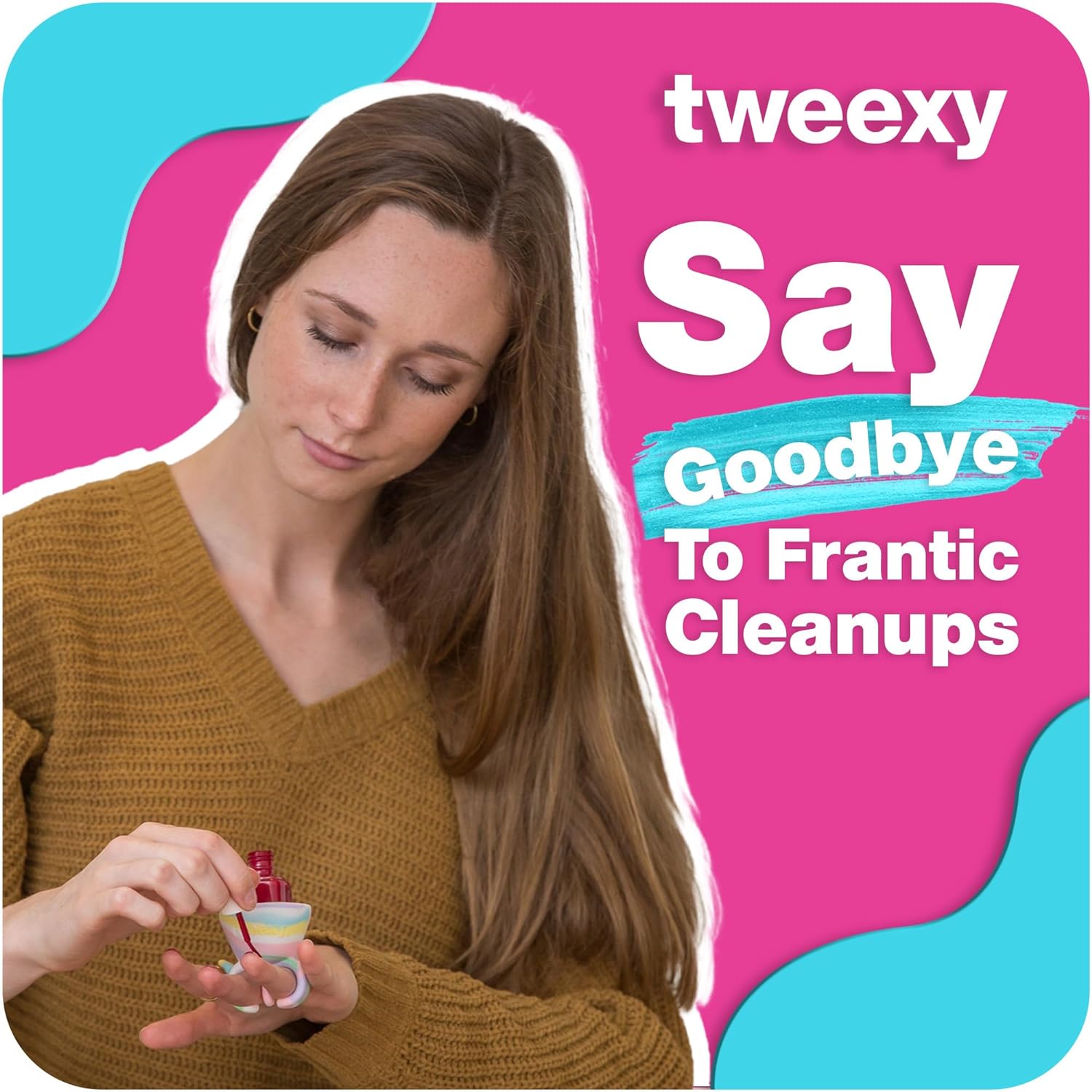 Tweexy Wearable Nail Polish Holder Ring