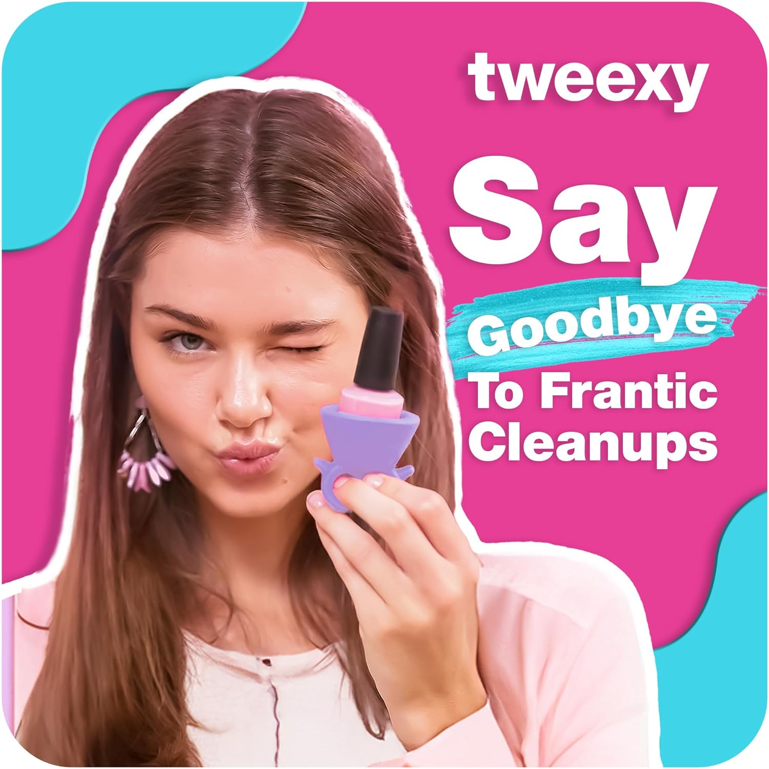 Tweexy Wearable Nail Polish Holder Ring