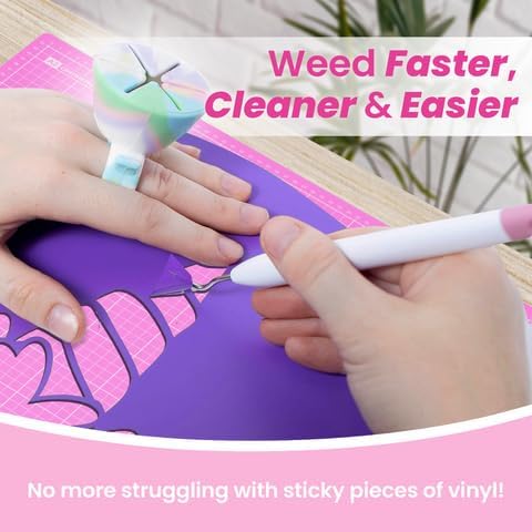 Tweexy Craft Vinyl Weeding Scrap Collector Ring