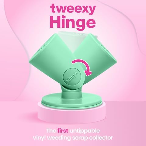 Tweexy Hinge Untippable Vinyl Weeding Scrap Collector Standard