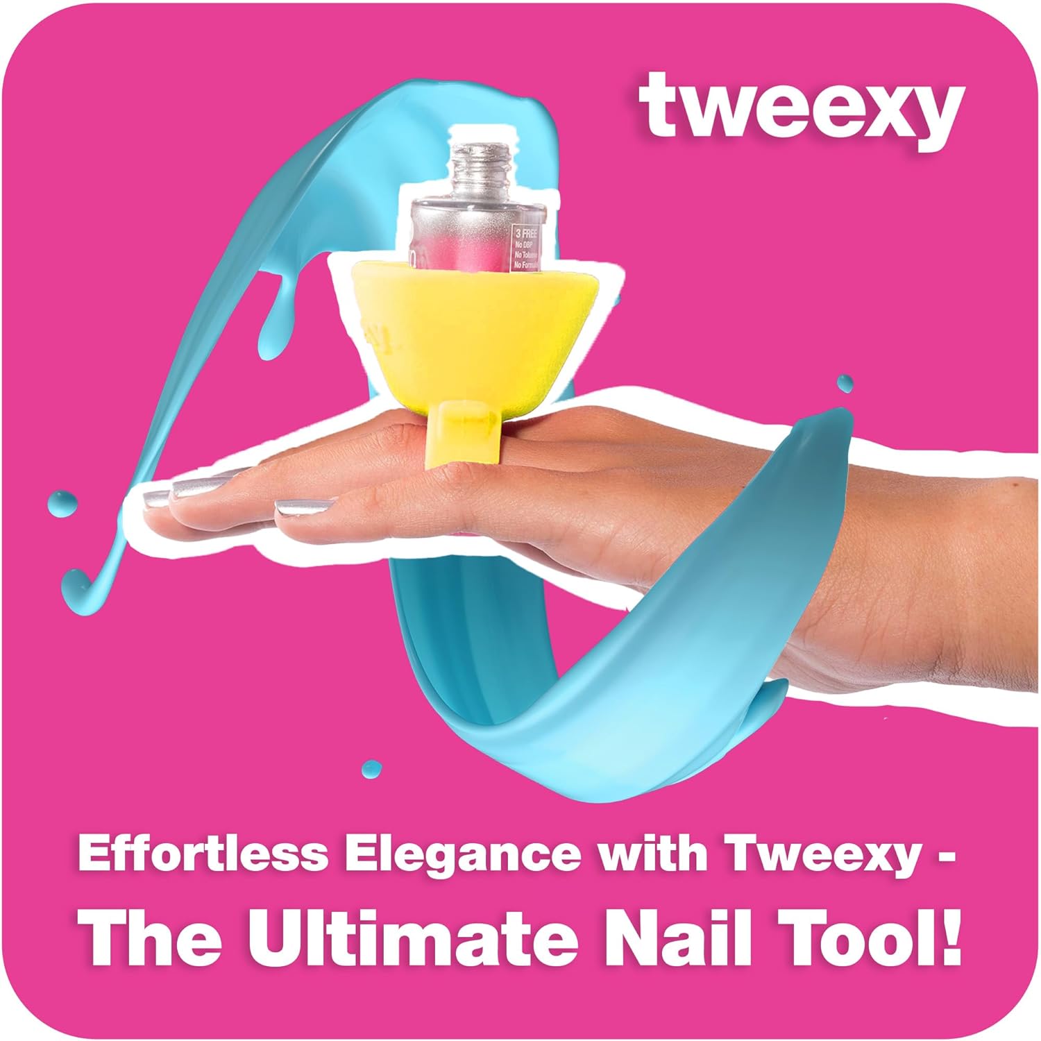 Tweexy Wearable Nail Polish Holder Ring