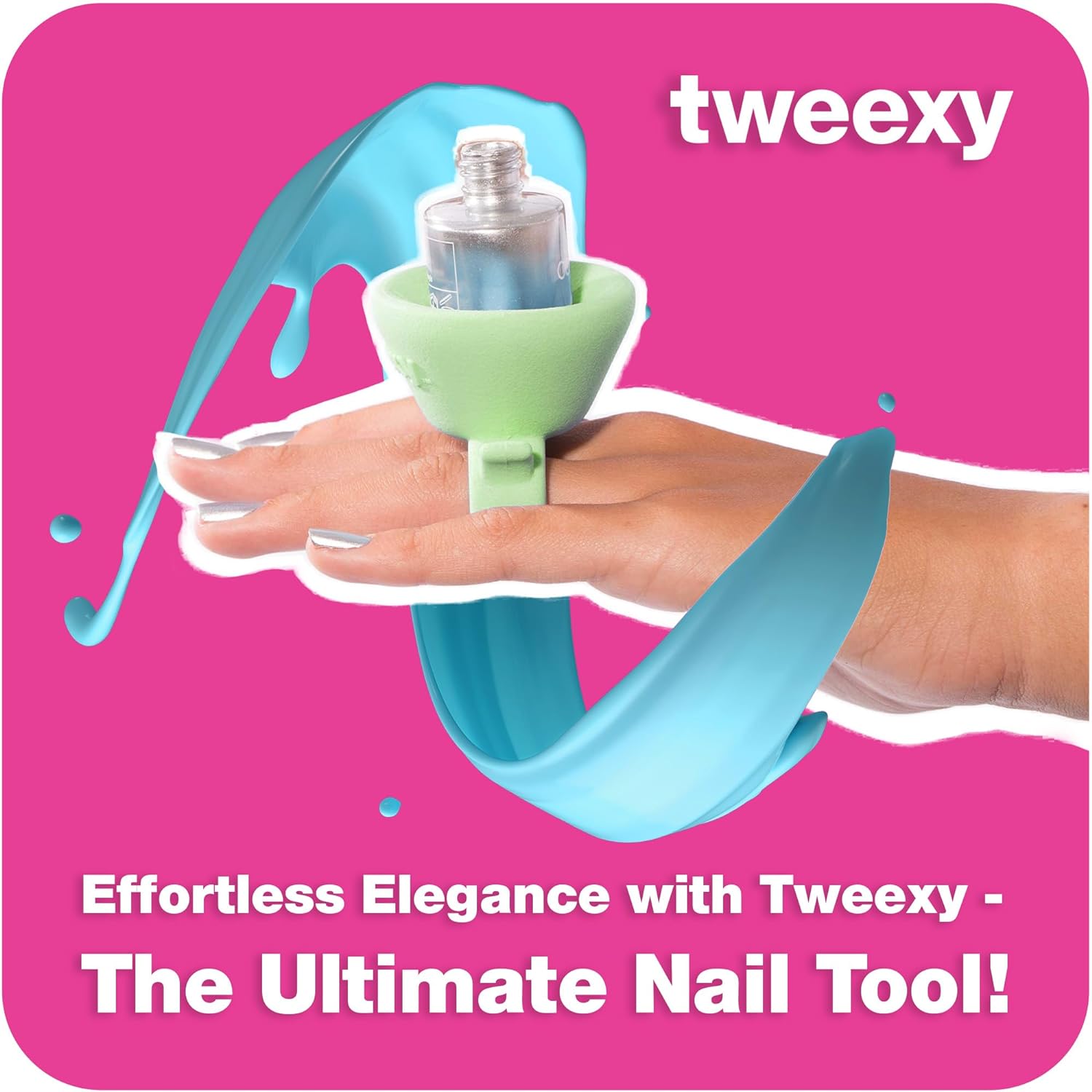 Tweexy Wearable Nail Polish Holder Ring