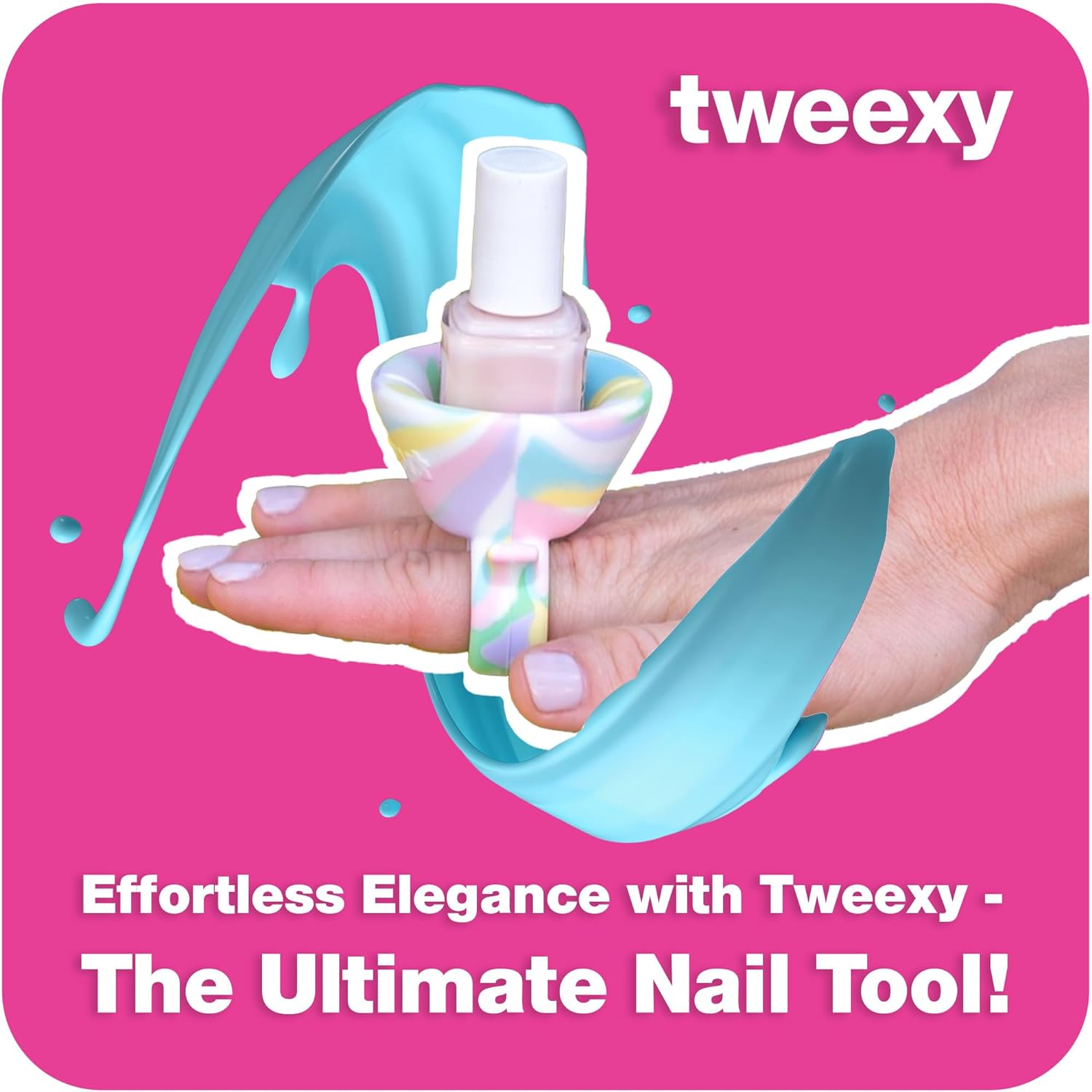 Tweexy Wearable Nail Polish Holder Ring