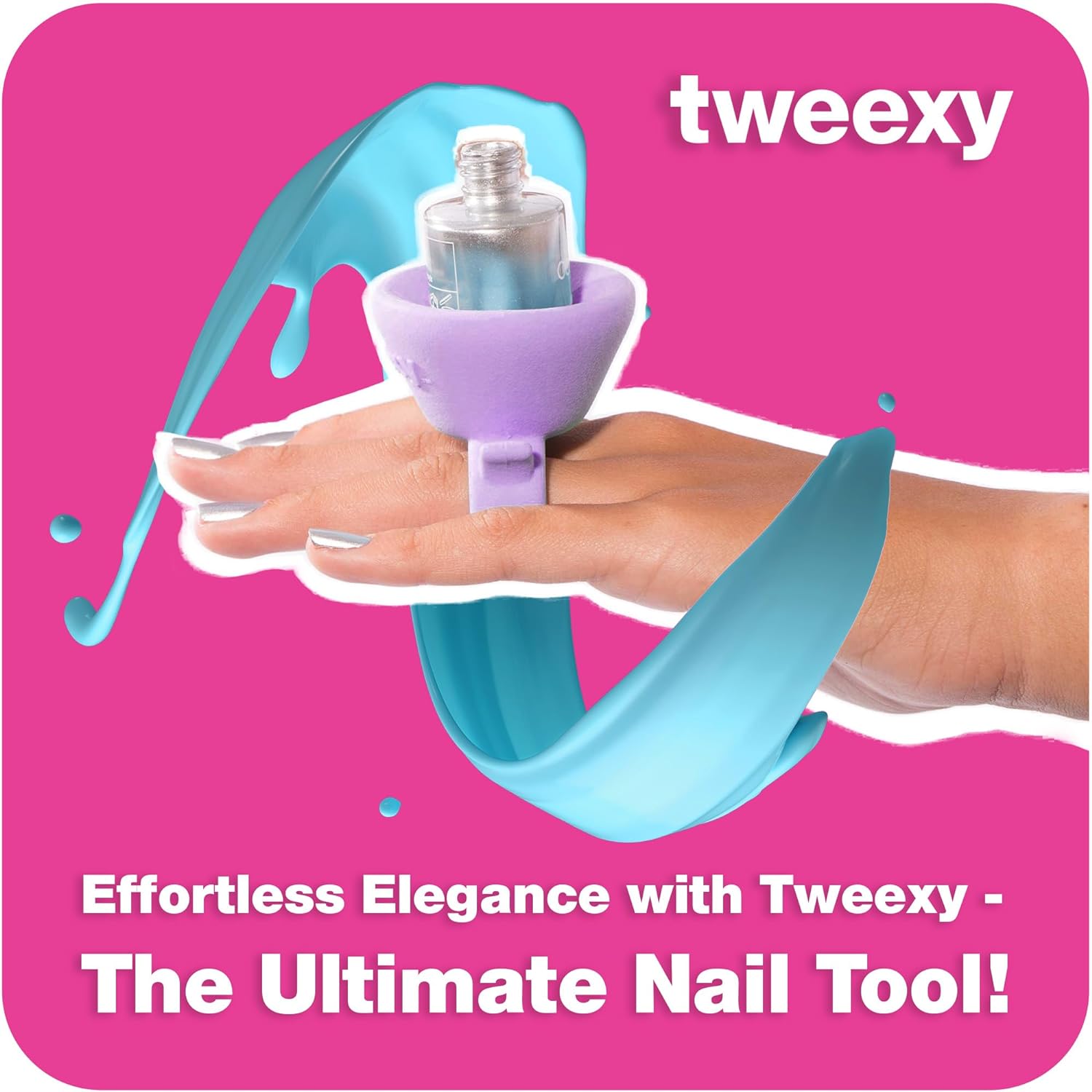 Tweexy Wearable Nail Polish Holder Ring