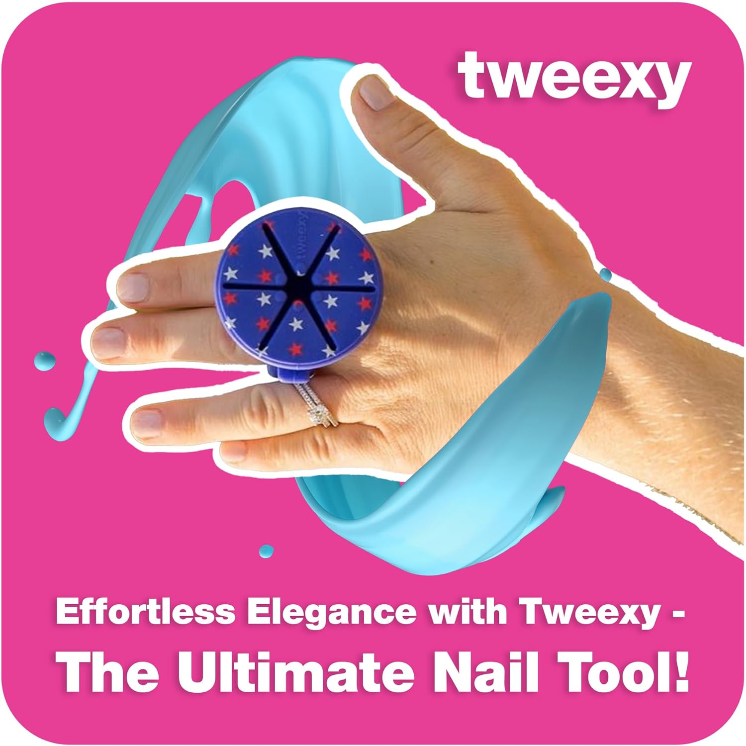 Tweexy Wearable Nail Polish Holder Ring
