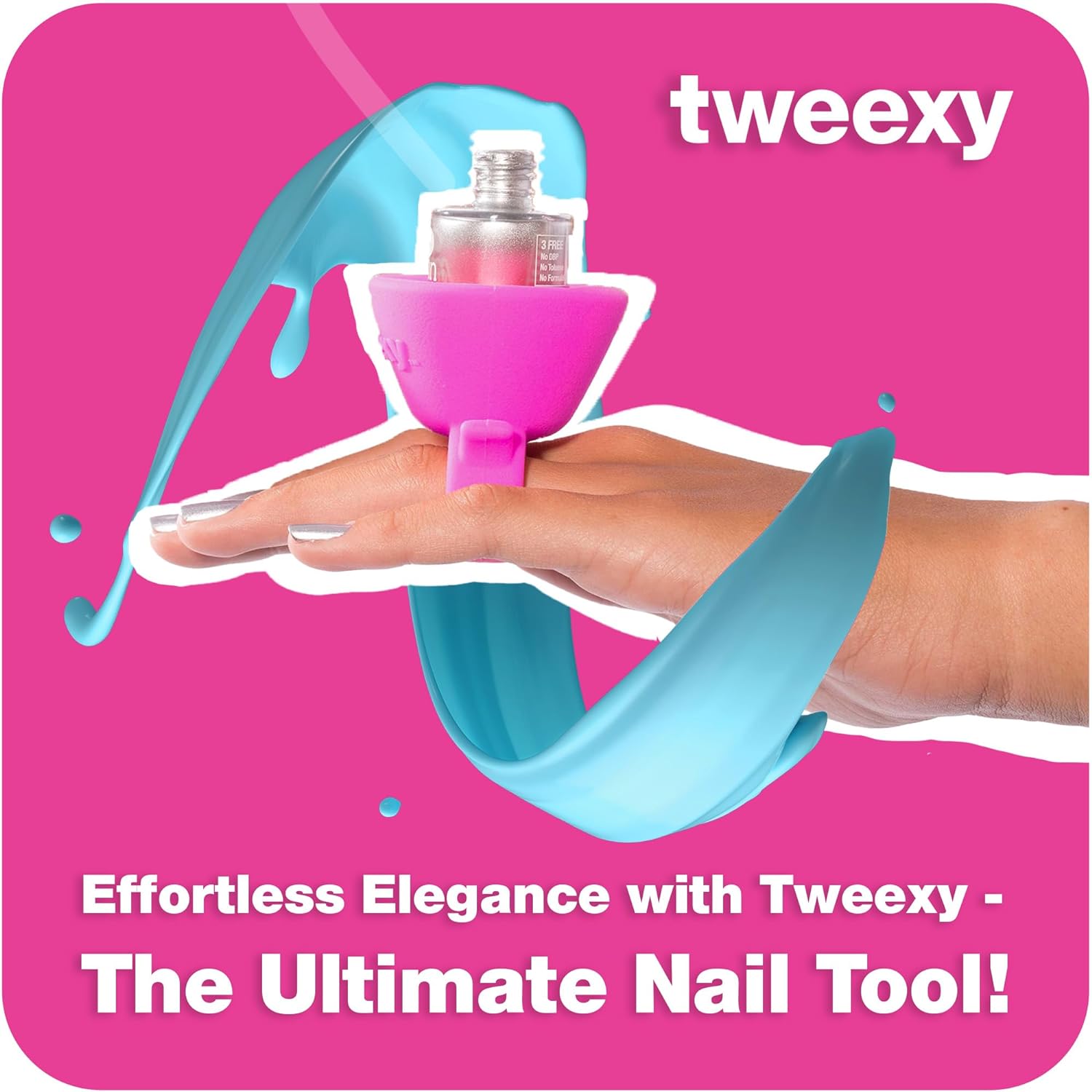 Tweexy Wearable Nail Polish Holder Ring