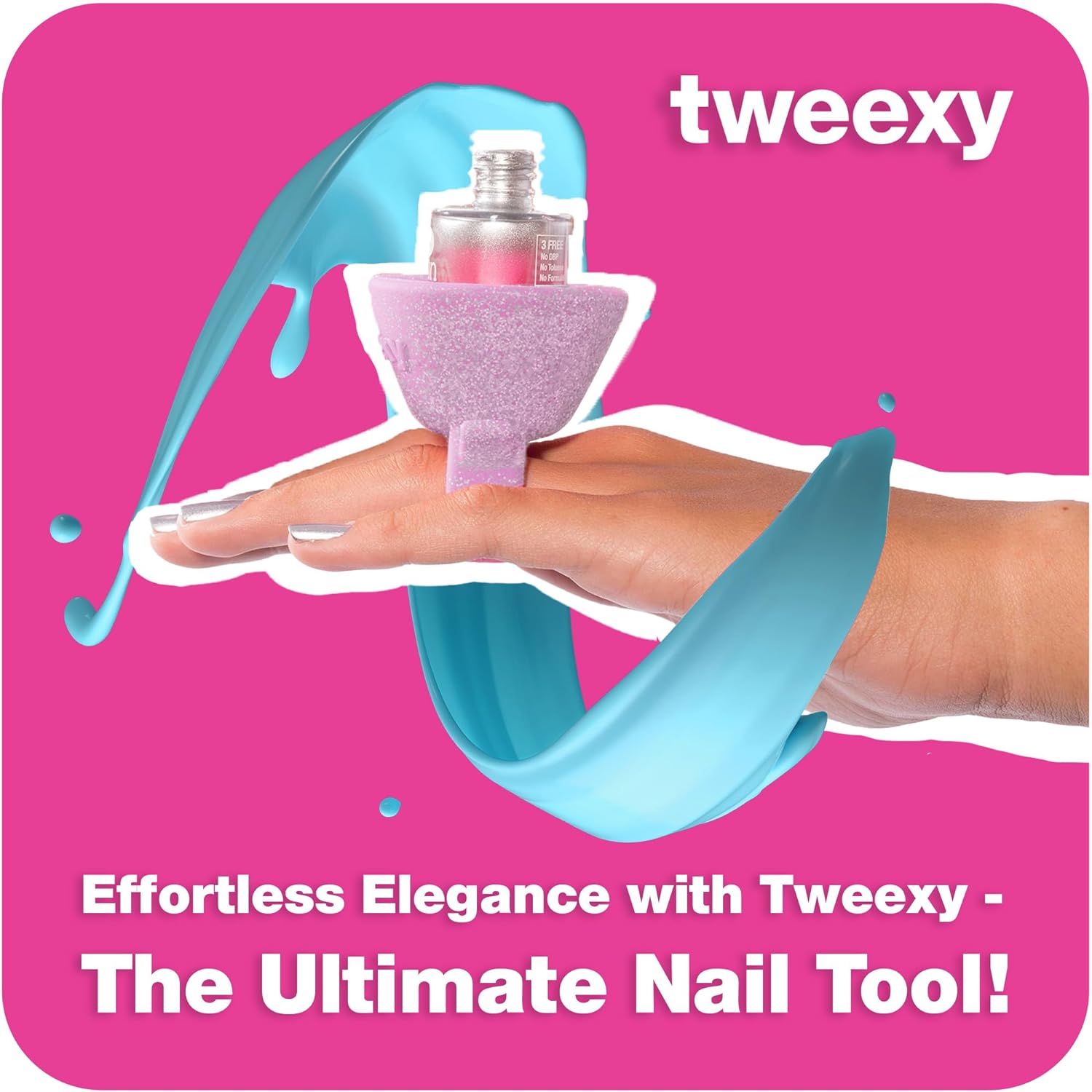 Tweexy Wearable Nail Polish Holder Ring
