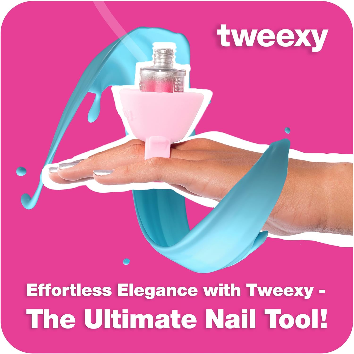 Tweexy Wearable Nail Polish Holder Ring
