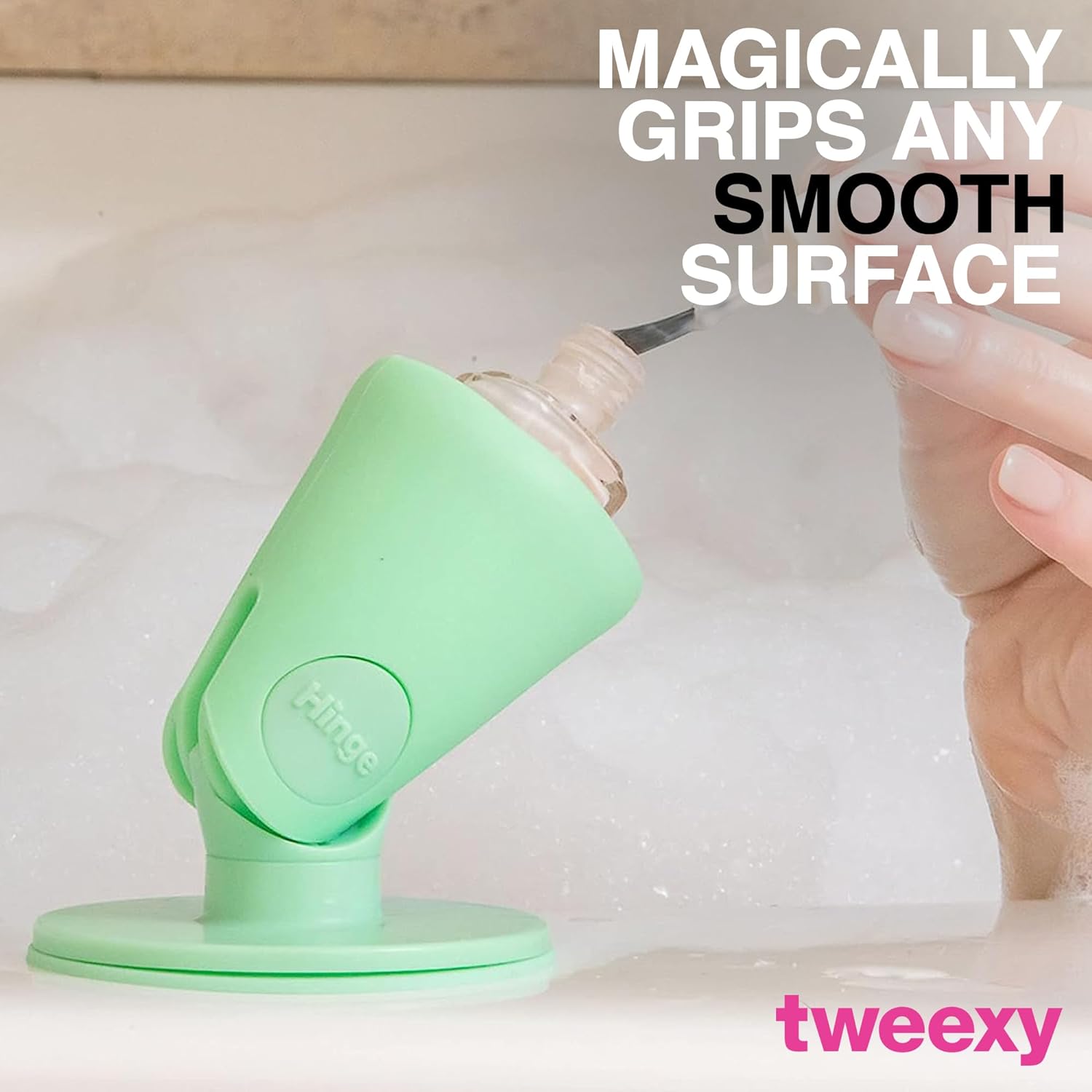 Tweexy Hinge Untippable Nail Polish Bottle Holder