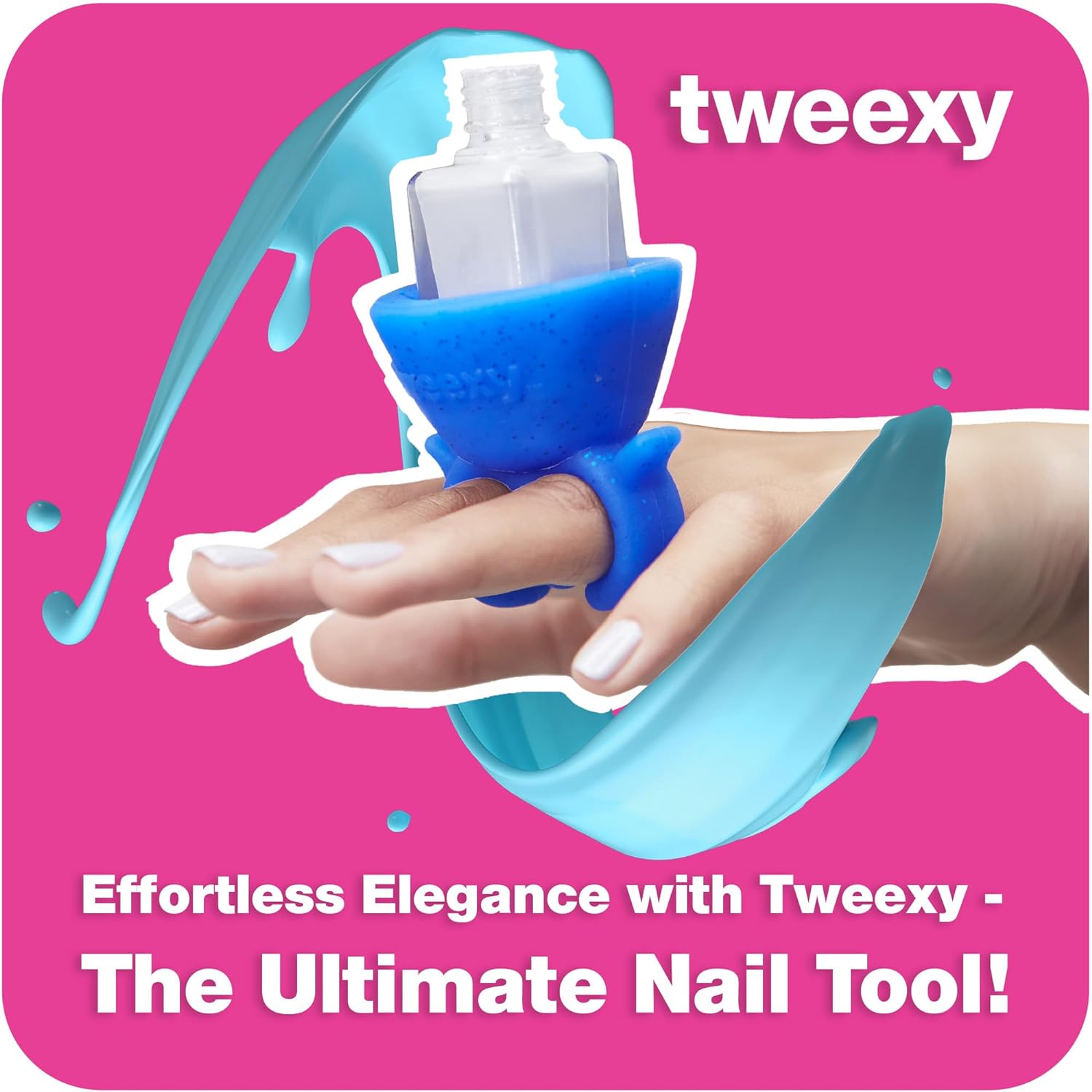Tweexy Wearable Nail Polish Holder Ring