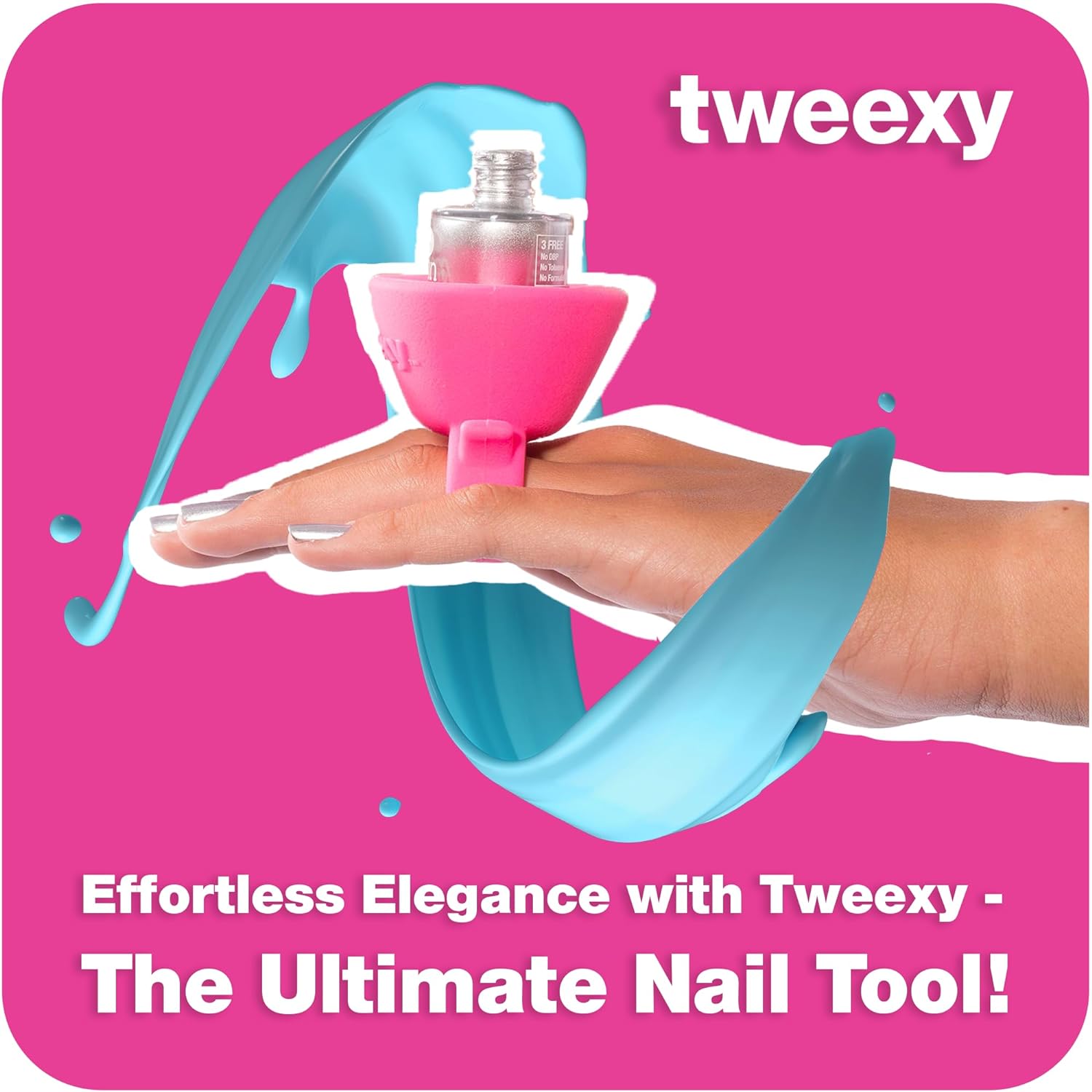 Tweexy Wearable Nail Polish Holder Ring