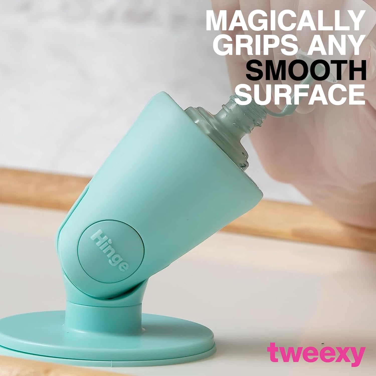 Tweexy Hinge Untippable Nail Polish Bottle Holder