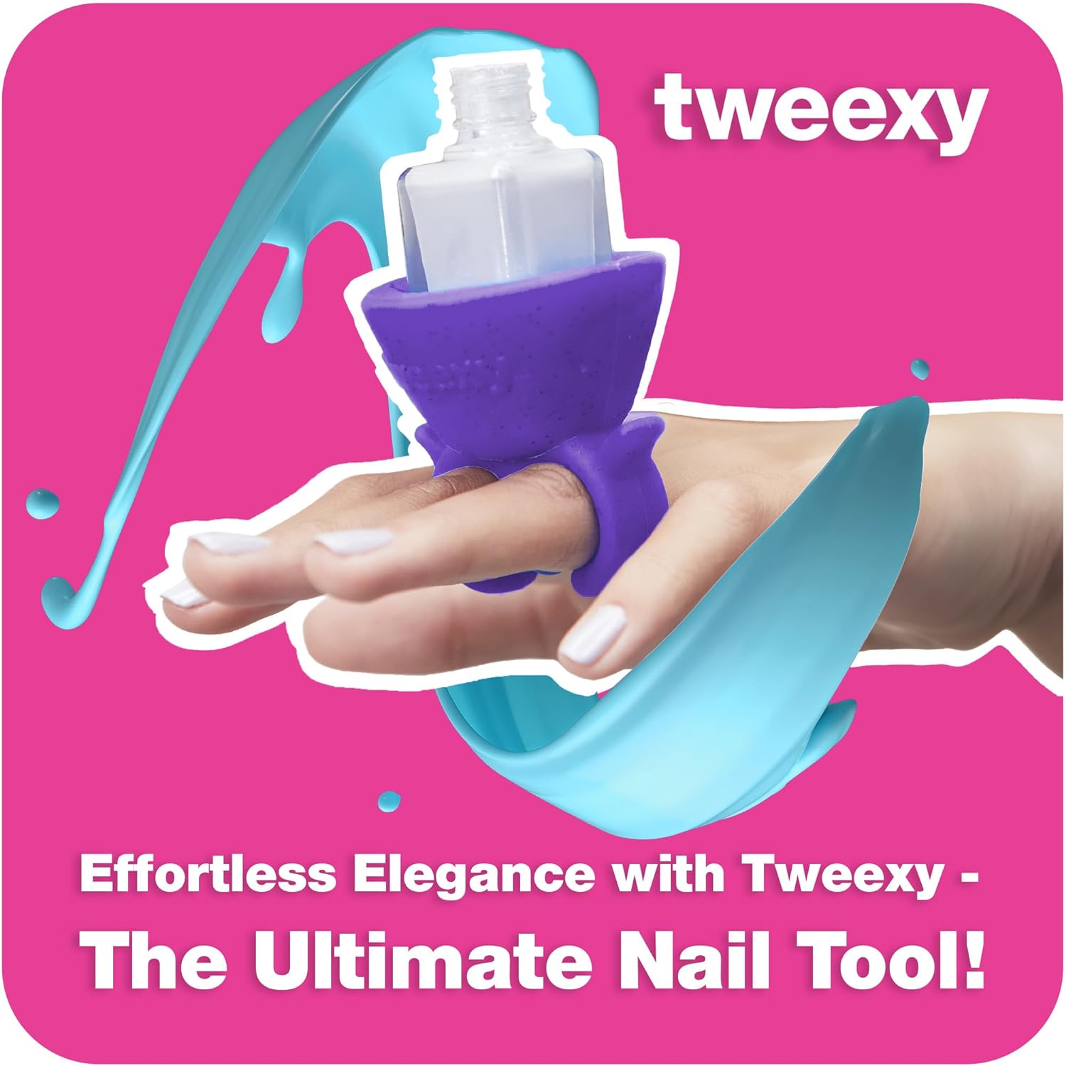 Tweexy Wearable Nail Polish Holder Ring