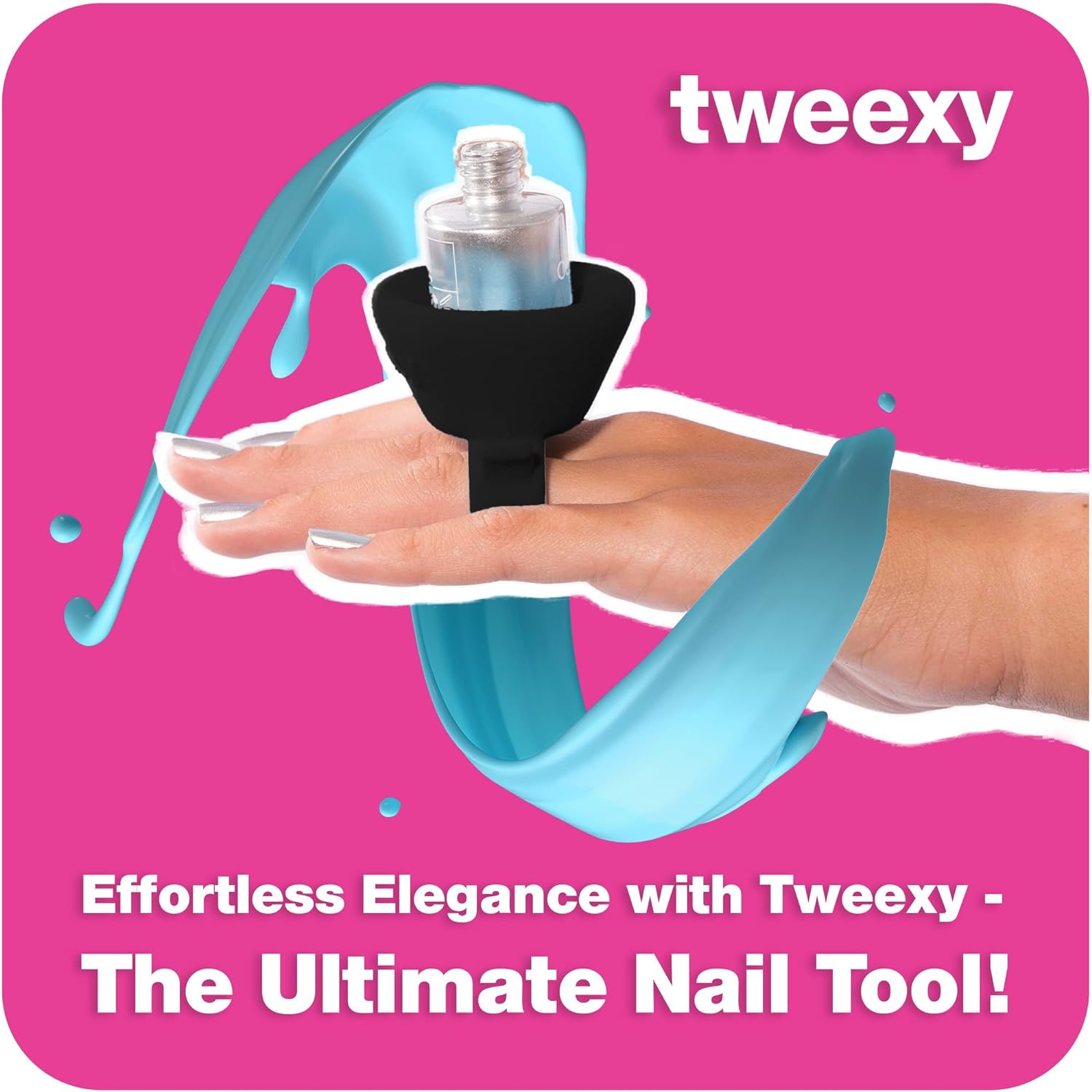 Tweexy Wearable Nail Polish Holder Ring