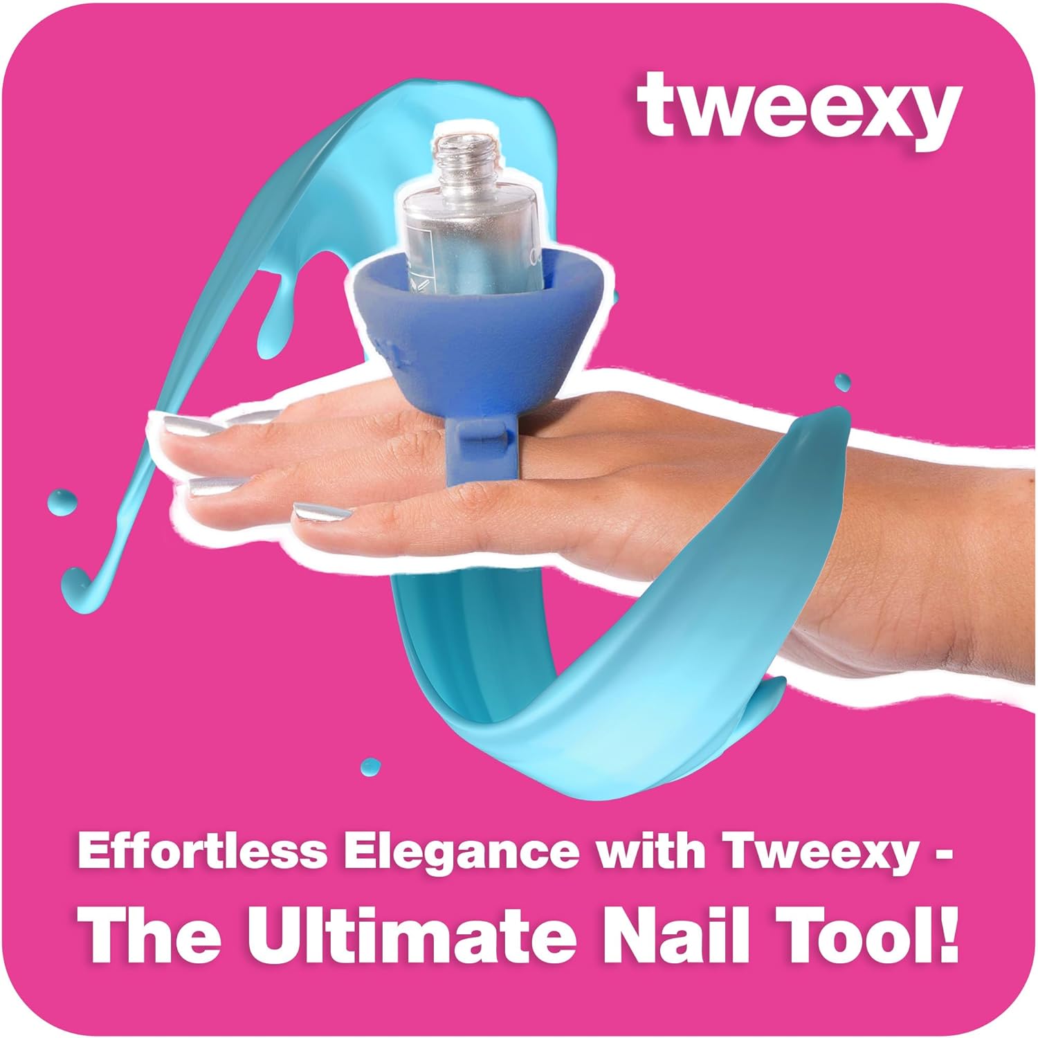 Tweexy Wearable Nail Polish Holder Ring