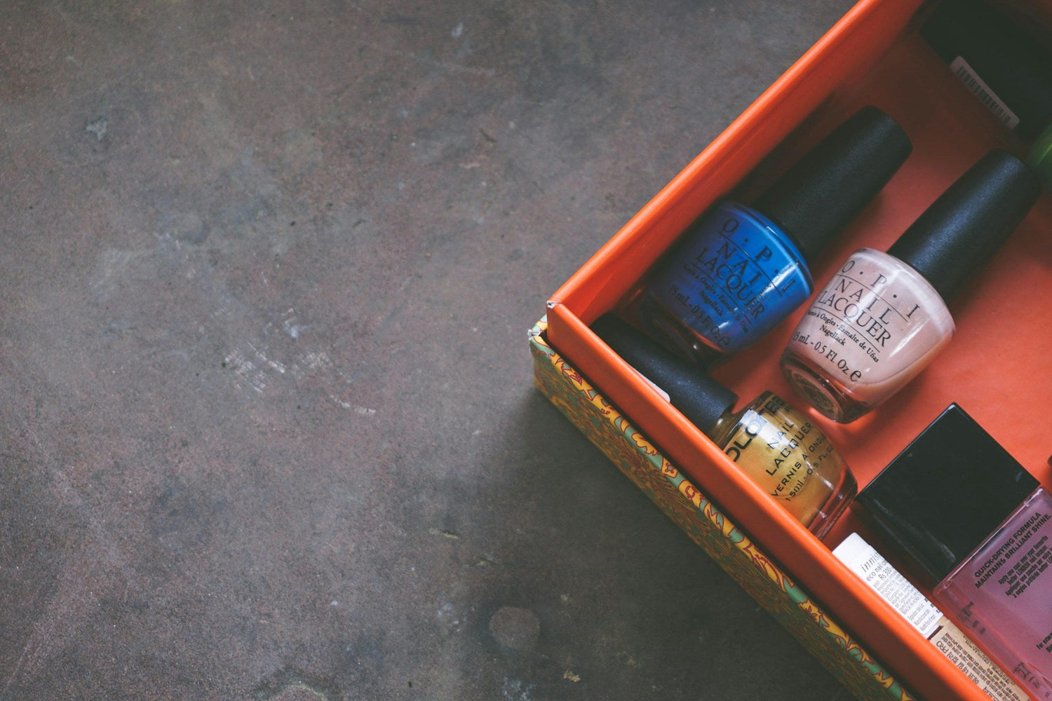 Nail Care Product Organization