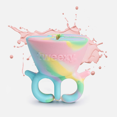 Unicorn swirl tweexy nail polish ring